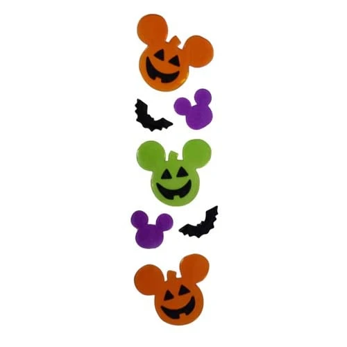 Disney Window Clings Set - Pumpkin Mickey Mouse 3 Disney Window Clings Set - Pumpkin Mickey Mouse