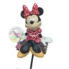 Disney Planter Stake - Flower Garden - Minnie On A Log -Disney 101121 1