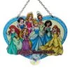 Disney Stained Glass Sun Catcher - 8 Princesses - Medium -Disney 102475