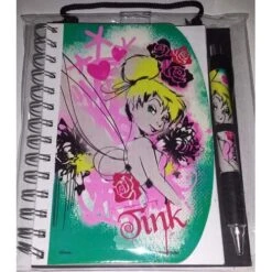 Disney Deluxe Autograph Book Set - Tinker Bell Roses