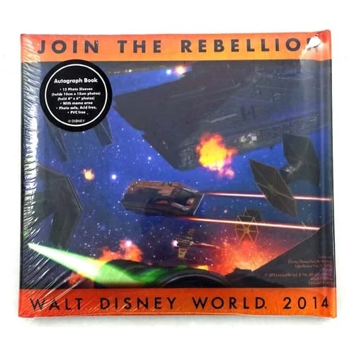 Disney Autograph And Photo Book - Star Wars X-Wing Pilot Mickey 4 Disney Autograph And Photo Book - Star Wars X-Wing Pilot Mickey - Image 2