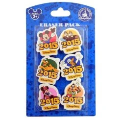 Disney Erasers Collector Pack - 2015 Character Pack