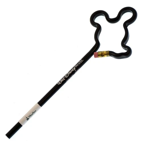 Disney Keepsake Pencil - Bendcil Mickey Mouse Face - Black 3 Disney Keepsake Pencil - Bendcil Mickey Mouse Face - Black