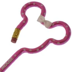 Disney Keepsake Pencil - Bendcil Minnie Mouse - Pink -Disney 33745 1