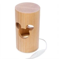 Disney Mickey Mouse Icon Wood Desk Lamp – Mickey Mouse Home Collection -Disney 3408059140062 3