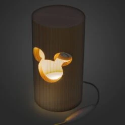 Disney Mickey Mouse Icon Wood Desk Lamp – Mickey Mouse Home Collection -Disney 3408059140062 4