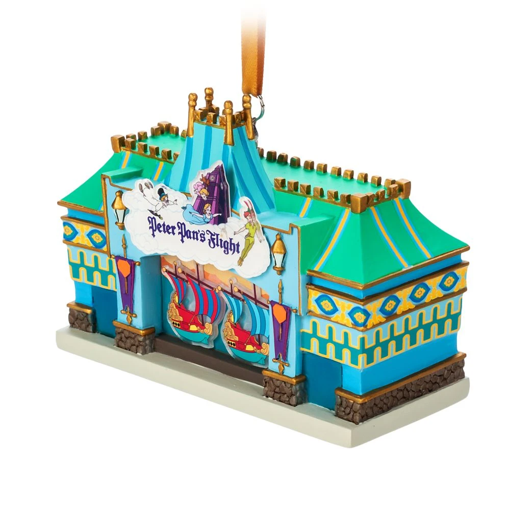 Peter Pan's Flight Attraction Sketchbook Ornament – Walt Disney World 4 Peter Pan's Flight Attraction Sketchbook Ornament – Walt Disney World - Image 2