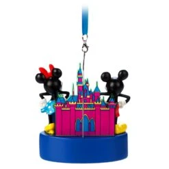 Mickey Mouse And Minnie Mouse Light-Up Figural Ornament – Disneyland 2024 10 Mickey Mouse And Minnie Mouse Light-Up Figural Ornament – Disneyland 2024 -Disney 3710048300042 4