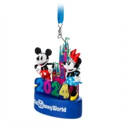Mickey And Minnie Mouse Light-Up Figural Ornament – Walt Disney World 2024 9 Mickey And Minnie Mouse Light-Up Figural Ornament – Walt Disney World 2024 -Disney 3710048300044 2