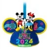 Mickey And Minnie Mouse Light-Up Ear Hat Ornament – Walt Disney World 2024 -Disney 3710048300055