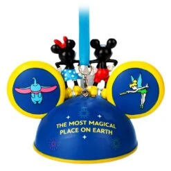 Mickey And Minnie Mouse Light-Up Ear Hat Ornament – Walt Disney World 2024 -Disney 3710048300055 4