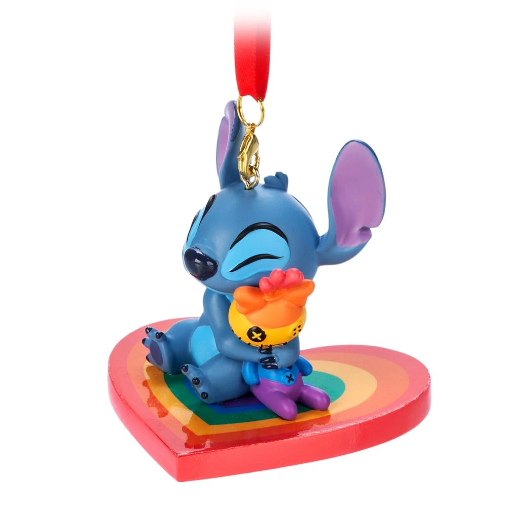 Stitch And Scrump Sketchbook Ornament – Disney Pride Collection 4 Stitch And Scrump Sketchbook Ornament – Disney Pride Collection - Image 2