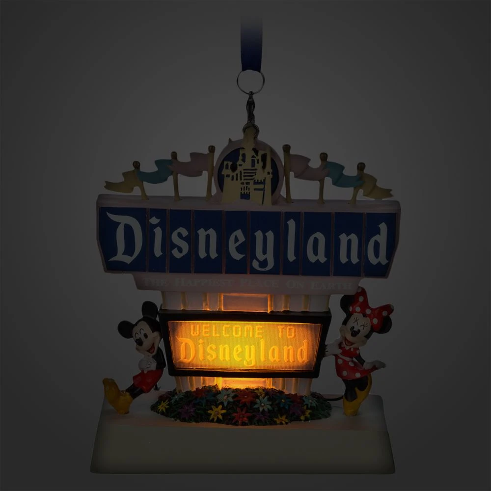 Disneyland Marquee Sketchbook Ornament 4 Disneyland Marquee Sketchbook Ornament - Image 2
