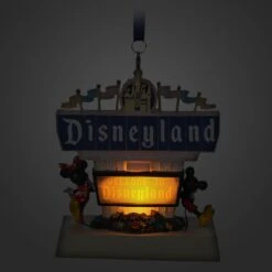 Disneyland Marquee Sketchbook Ornament 13 Disneyland Marquee Sketchbook Ornament -Disney 3710048300084 5