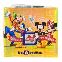 Disney Autograph Photo Album Book - 40 Years Of Magic