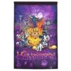 Disney Flag Banner - Halloween - Mickey & Pals Halloween Scene