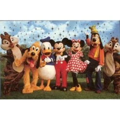 Disney Postcard Set - Walt Disney - Theme Park Characters - 10 Pk.
