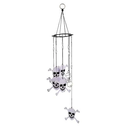 Disney Wind Chimes - Pirates Of The Caribbean - Skull & Crossbones 3 Disney Wind Chimes - Pirates Of The Caribbean - Skull & Crossbones