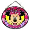 Disney Stained Glass Sun Catcher - Minnie Mouse - Small -Disney 409914932979