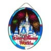 Disney Stained Glass Sun Catcher - Cinderella Castle - Large -Disney 409914933037