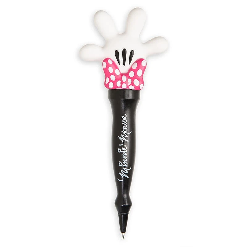 Disney Novelty Pen - Minnie Mouse Signature Bow Light-Up 3 Disney Novelty Pen - Minnie Mouse Signature Bow Light-Up