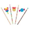 Disney Novelty Pencil - Minnie Mouse Candy Pencils & Erasers Set 1 Disney Novelty Pencil - Minnie Mouse Candy Pencils & Erasers Set -Disney 45920