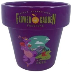 Disney Flower Pot - Epcot Flower And Garden Festival 2016