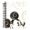 Disney Notebook - Black And White Mickey -Disney 46118