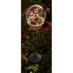 Disney Solar Garden Stake - Flower Garden - Minnie Mouse