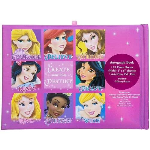 Disney Autograph & Photo Book - Disney Princess 4 Disney Autograph & Photo Book - Disney Princess - Image 2