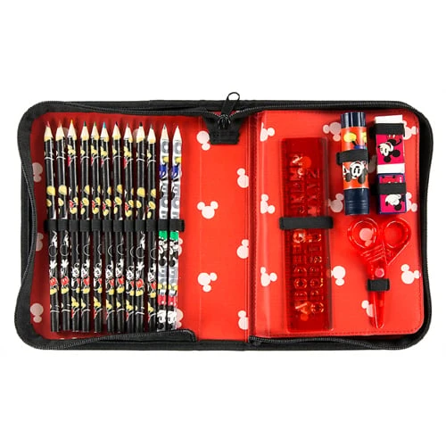 Disney Zip-Up Stationery Kit - Timeless Mickey Mouse 6 Disney Zip-Up Stationery Kit - Timeless Mickey Mouse - Image 4
