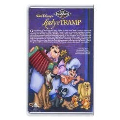 Disney Journal - Lady And The Tramp ''VHS Case'' 11 Disney Journal - Lady And The Tramp ''VHS Case'' -Disney 65444 s5