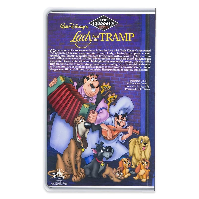 Disney Journal - Lady And The Tramp ''VHS Case'' 7 Disney Journal - Lady And The Tramp ''VHS Case'' - Image 5