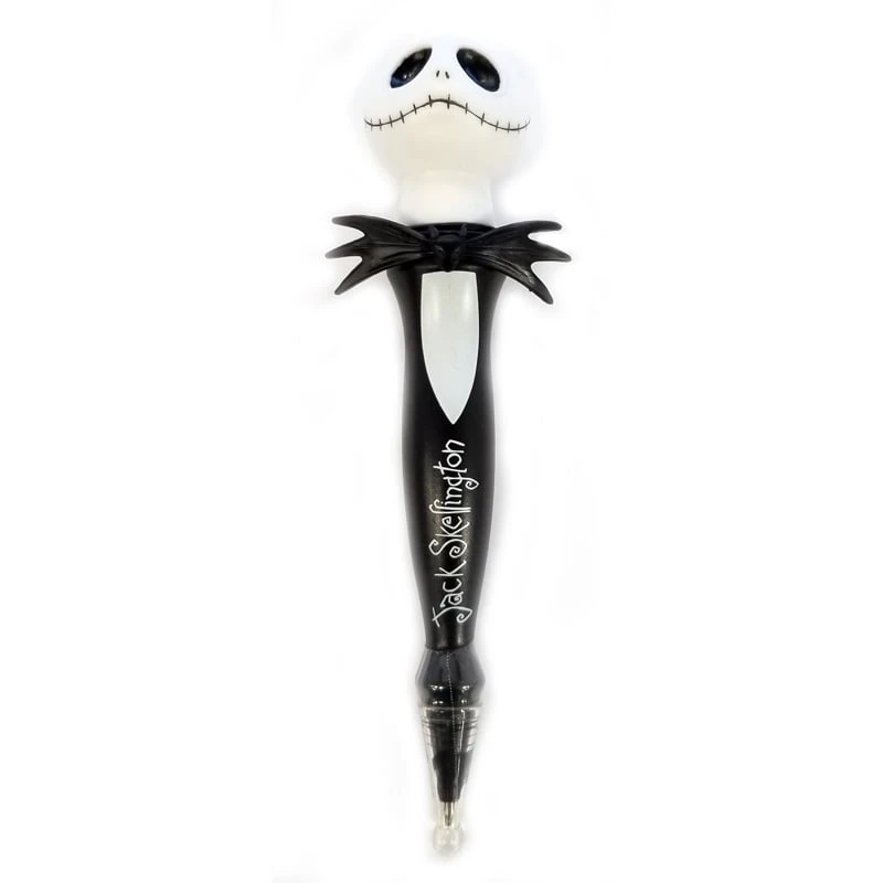 Disney Novelty Pen - Light-Up Jack Skellington Head 3 Disney Novelty Pen - Light-Up Jack Skellington Head