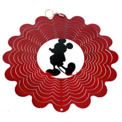 Disney EyCatcher Spinner - Flower And Garden Festival 12" Mickey Silhouette