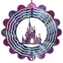 Disney EyCatcher Spinner - Castle Silhouette - 6''