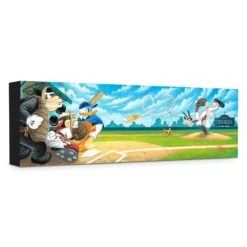 Disney ''Swing For The Fences'' Giclée On Canvas By Tim Rogerson