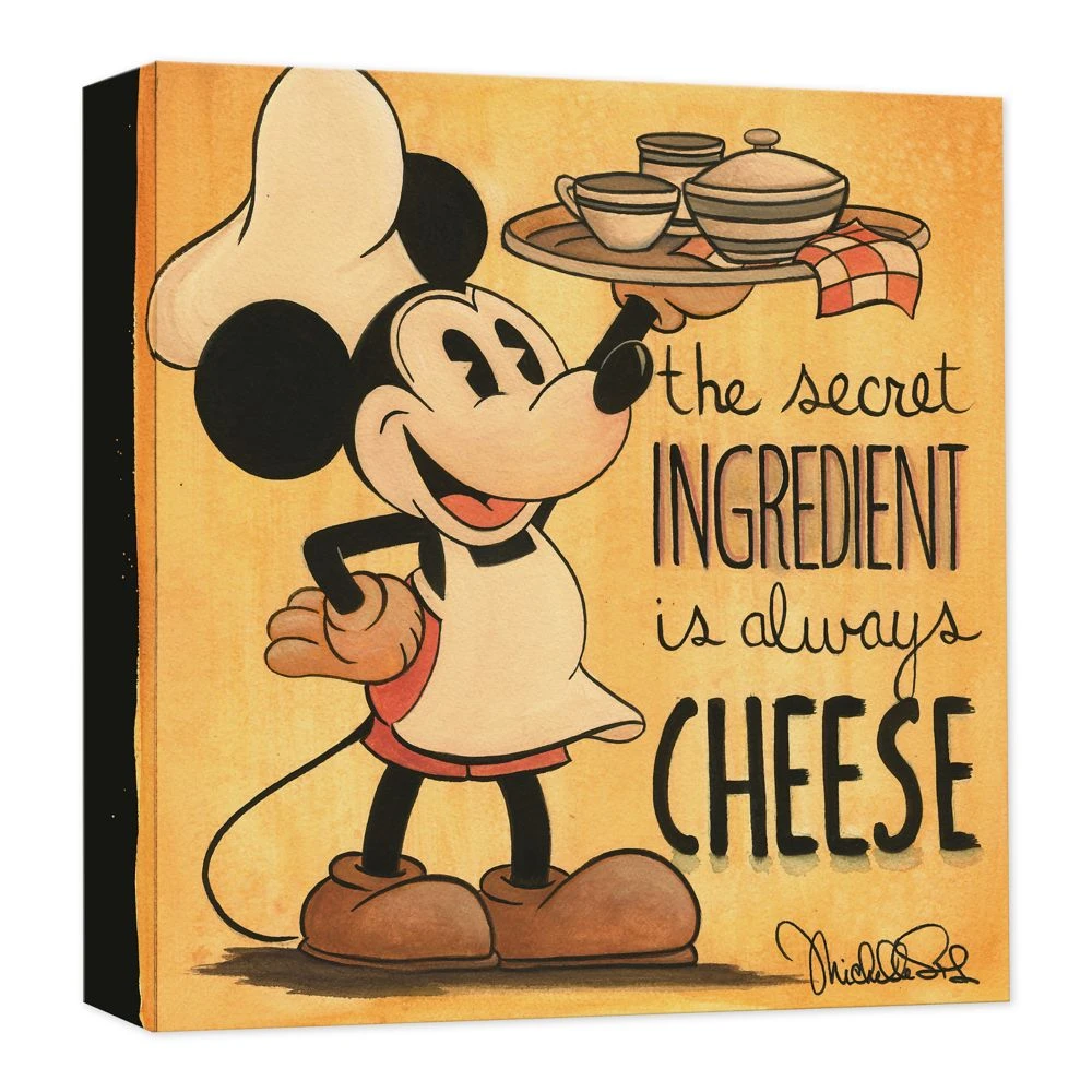Disney Mickey Mouse ''The Secret Ingredient'' Giclée On Canvas By Michelle St. Laurent 3 Disney Mickey Mouse ''The Secret Ingredient'' Giclée On Canvas By Michelle St. Laurent