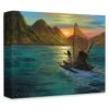 Disney Moana ''Sailing Into The Sun'' Giclée On Canvas By Walfrido Garcia -Disney 6811047992832