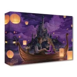 Disney Tangled ''Festival Of Lights'' Art By Jared Franco – Limited Edition
