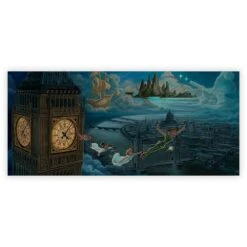 Disney Peter Pan ''A Journey To Never Land'' Giclée By Jared Franco – Limited Edition