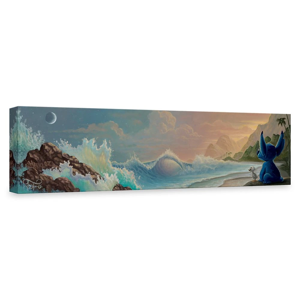 Disney Lilo & Stitch ''Aloha Sunset'' Giclée By Jared Franco – Limited Edition 4 Disney Lilo & Stitch ''Aloha Sunset'' Giclée By Jared Franco – Limited Edition - Image 2