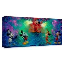 Disney Mickey Mouse ''Mickey's Colorful History'' Giclée By Jared Franco – Limited Edition 5 Disney Mickey Mouse ''Mickey's Colorful History'' Giclée By Jared Franco – Limited Edition -Disney 6811047994087 1