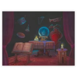 Disney The Haunted Mansion ''A Message From Beyond'' Giclée By Michael Humphries – Limited Edition
