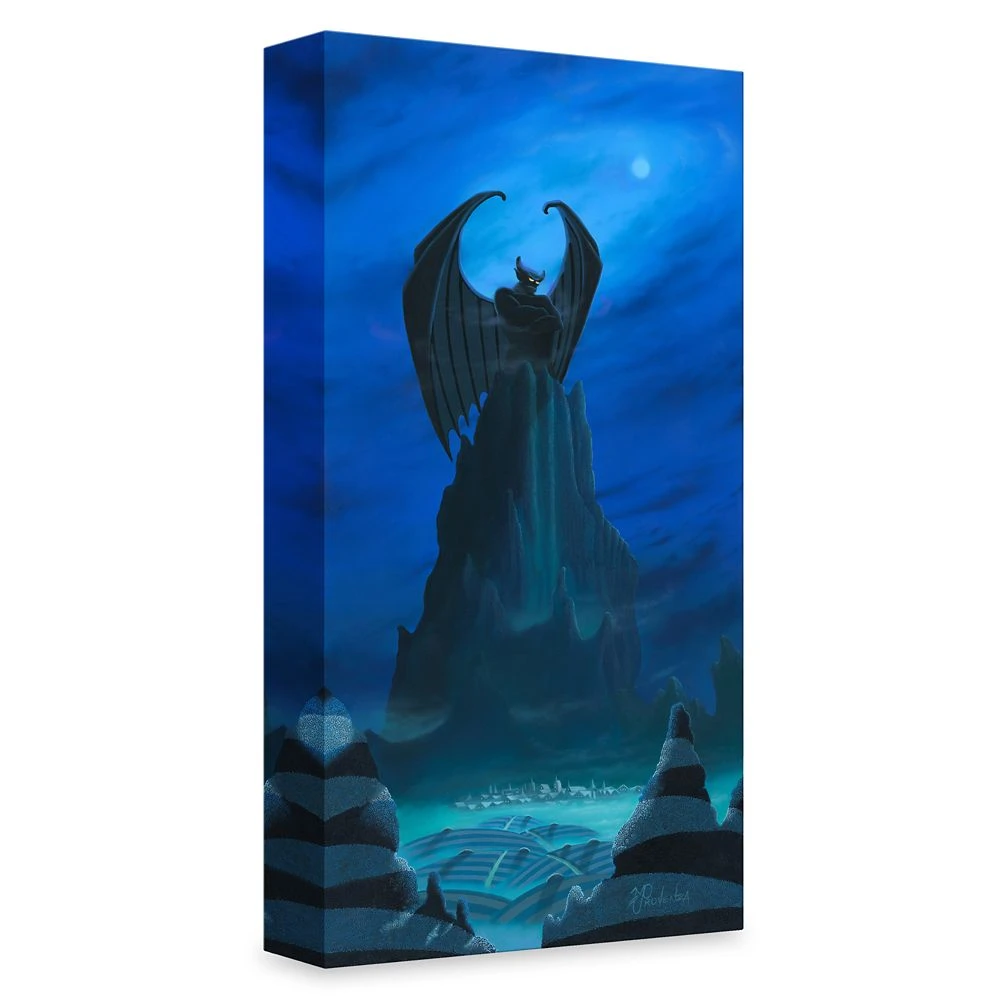 Disney Fantasia ''A Dark Blue Night'' Giclée By Michael Provenza – Limited Edition 4 Disney Fantasia ''A Dark Blue Night'' Giclée By Michael Provenza – Limited Edition - Image 2