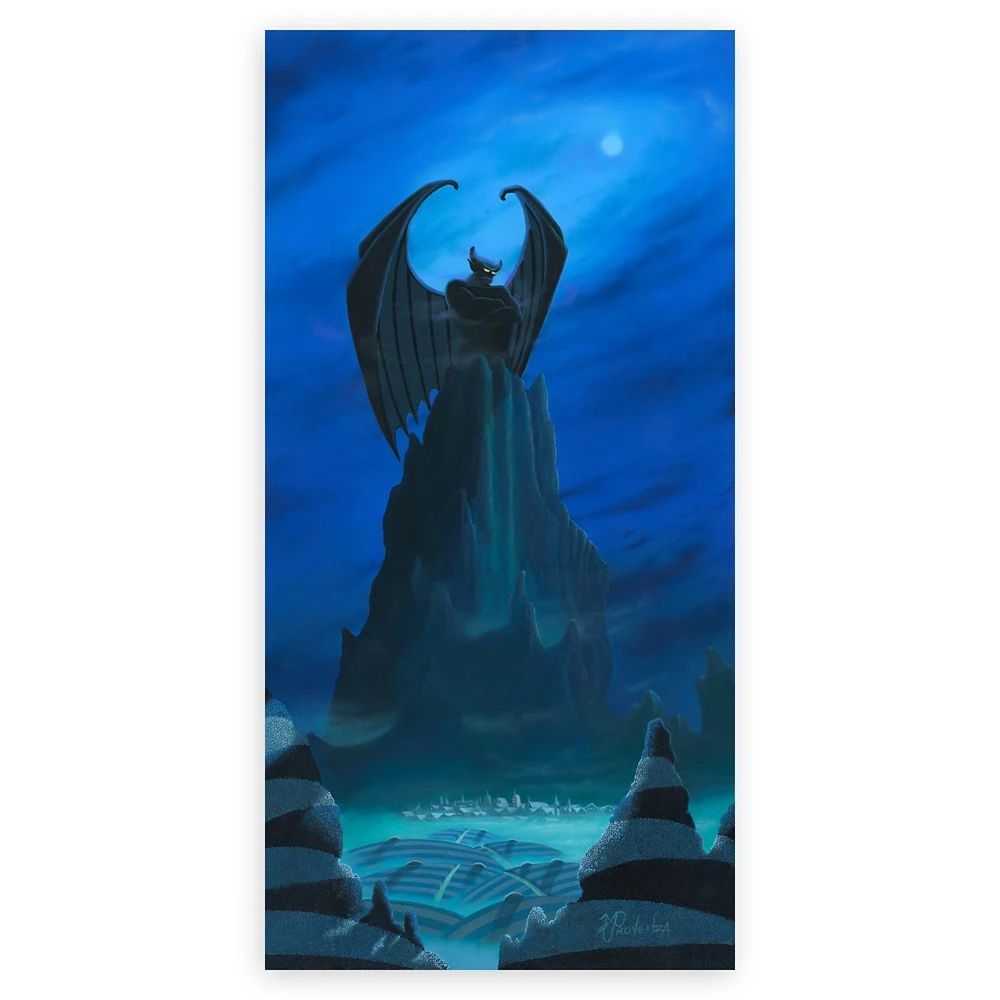 Disney Fantasia ''A Dark Blue Night'' Giclée By Michael Provenza – Limited Edition 3 Disney Fantasia ''A Dark Blue Night'' Giclée By Michael Provenza – Limited Edition