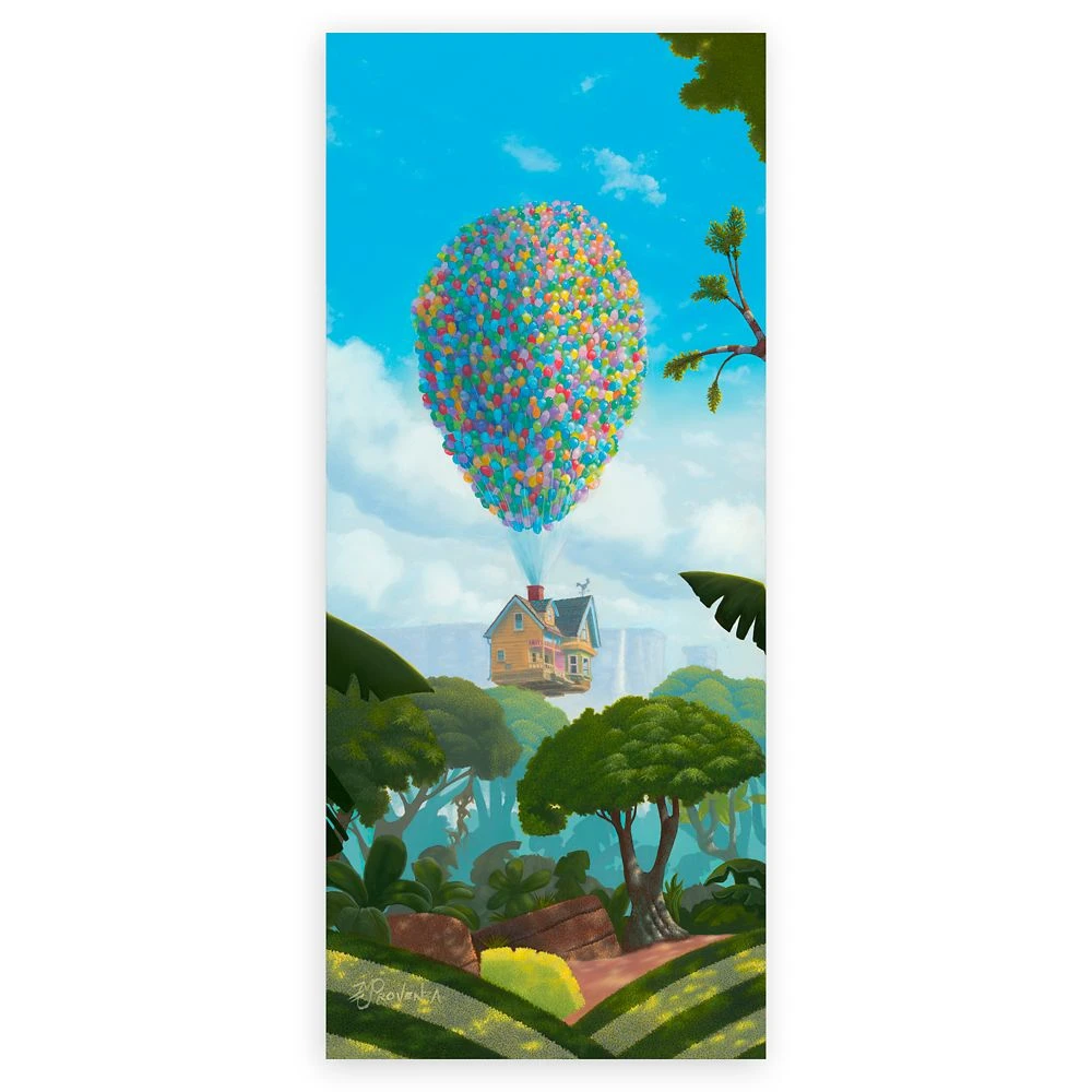 Disney Up ''Ellie's Dream'' Giclée By Michael Provenza – Limited Edition 3 Disney Up ''Ellie's Dream'' Giclée By Michael Provenza – Limited Edition