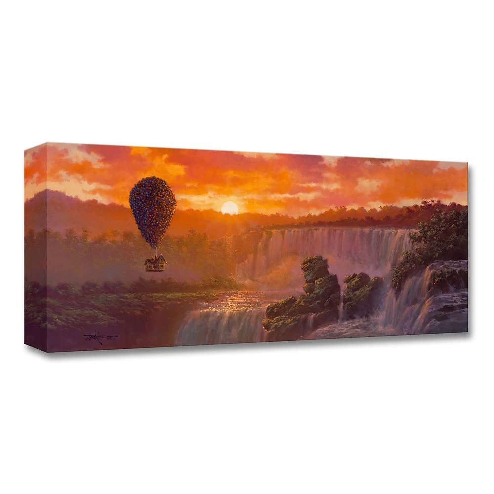 Disney Up ''A World Of Adventure'' By Rodel Gonzalez Canvas Artwork – Limited Edition 4 Disney Up ''A World Of Adventure'' By Rodel Gonzalez Canvas Artwork – Limited Edition - Image 2