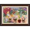 Disney Alice In Wonderland ''Tea Time In Wonderland'' By Michelle St.Laurent Framed Canvas Artwork – Limited Edition -Disney 6811047994148