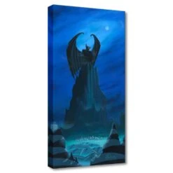 Disney Chernobog ''A Dark Blue Night'' By Michael Provenza Hand-Signed & Numbered Canvas Artwork – Limited Edition -Disney 6811047994158 1